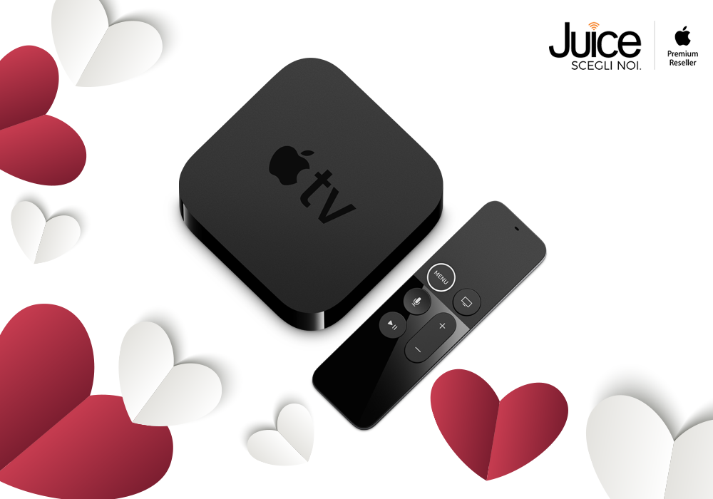 Organizzare una serata romantica? Con Apple TV e Apple TV+ si può!