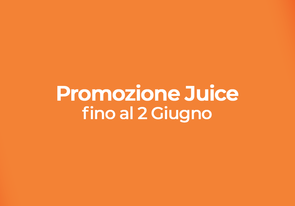 Weekend di promozioni da Juice! Scopri i prodotti Apple scontati fino al 2 giugno.